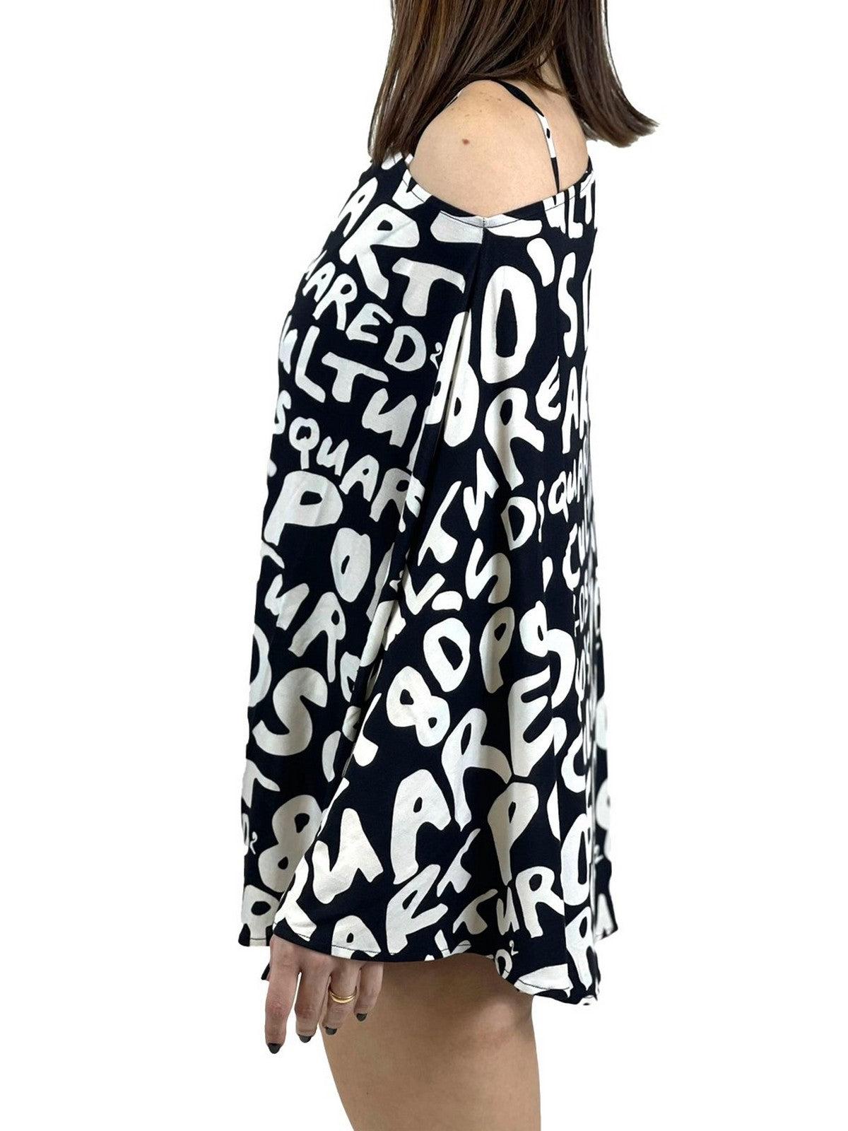 Vestido de mujer DSQUARED2 D6A30482 010 Negro - Estilo