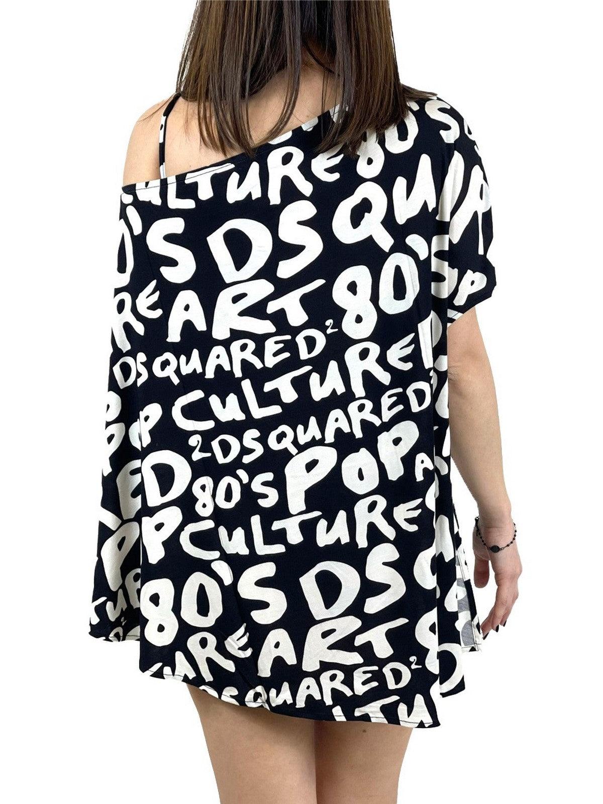 Vestido de mujer DSQUARED2 D6A30482 010 Negro - Estilo