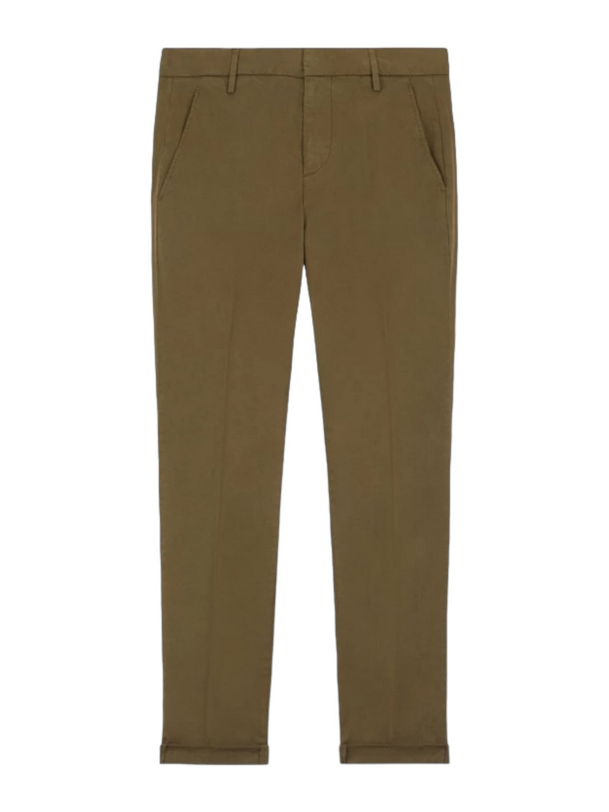 Pantalones Gaubert DONDUP para hombre UP235 GSE046U PTD 656 Verde - Rectos