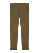 Pantalones Gaubert DONDUP para hombre UP235 GSE046U PTD 656 Verde - Rectos