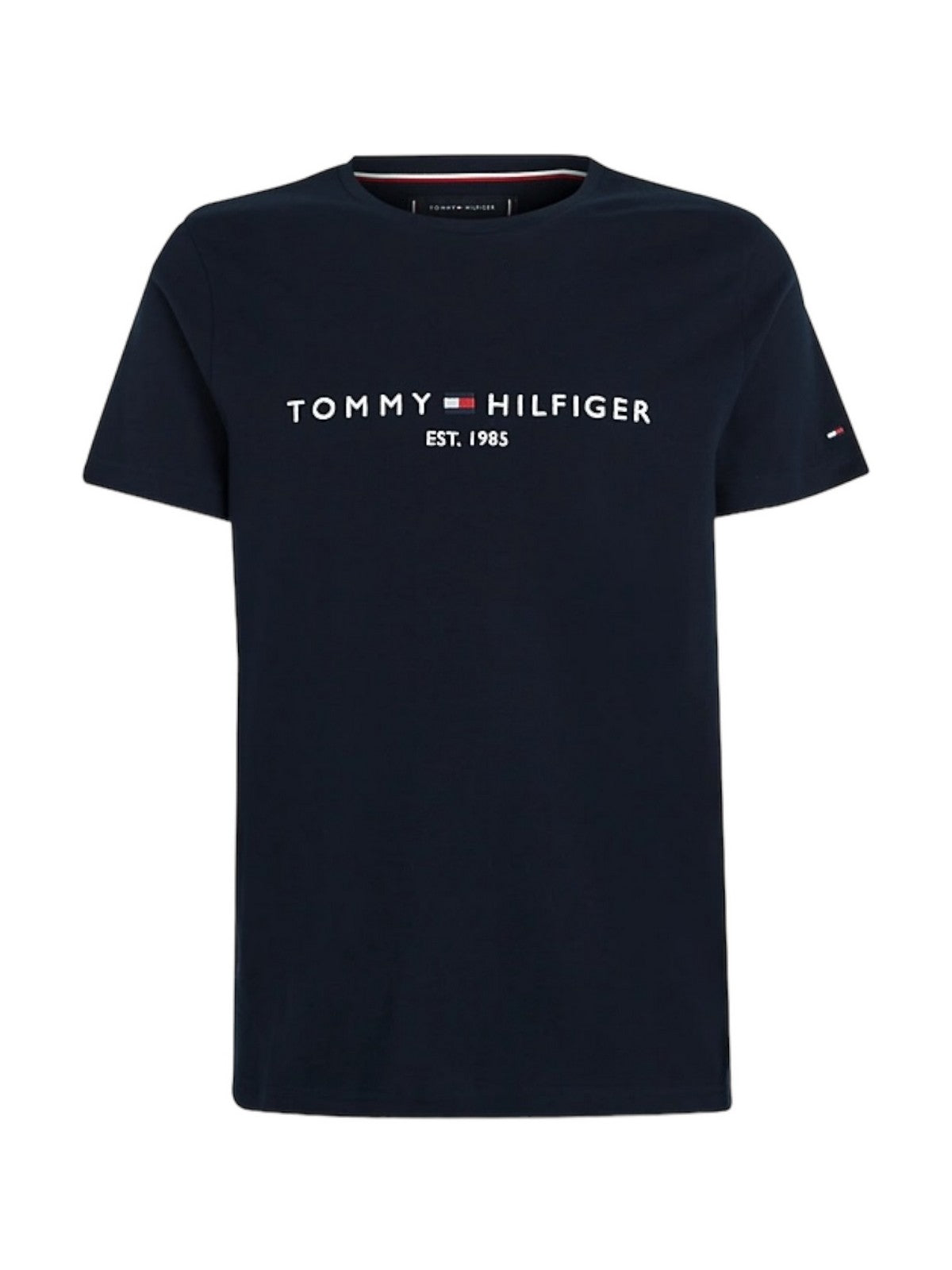 TOMMY HILFIGER Ανδρικό T-Shirt και Πόλο MW0MW11465 403 Μπλε - Στυλιζαρισμένο