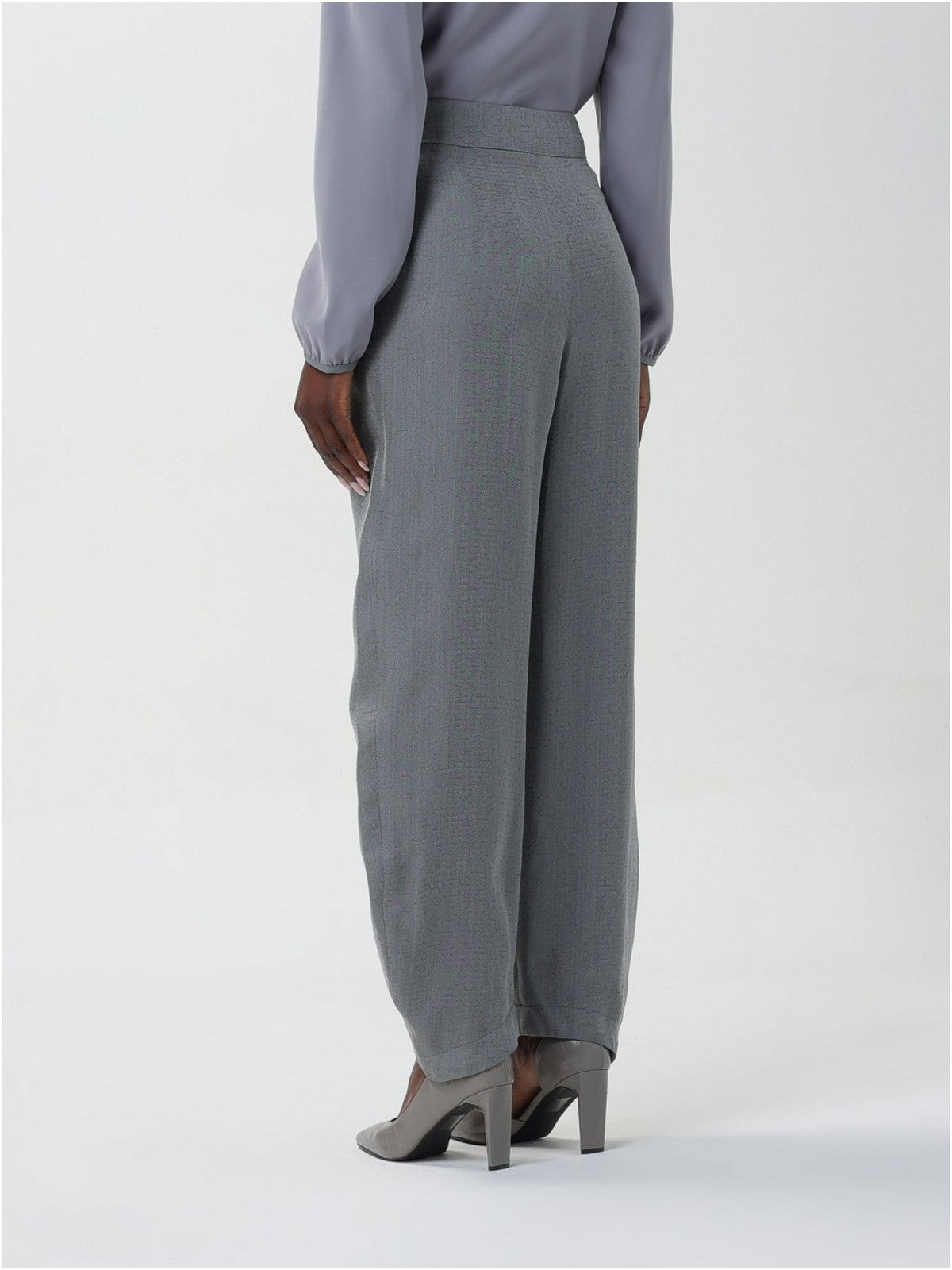 EMPORIO ARMANI Pantalone Donna E3NP28 F2114 016 Grigio - Stilato