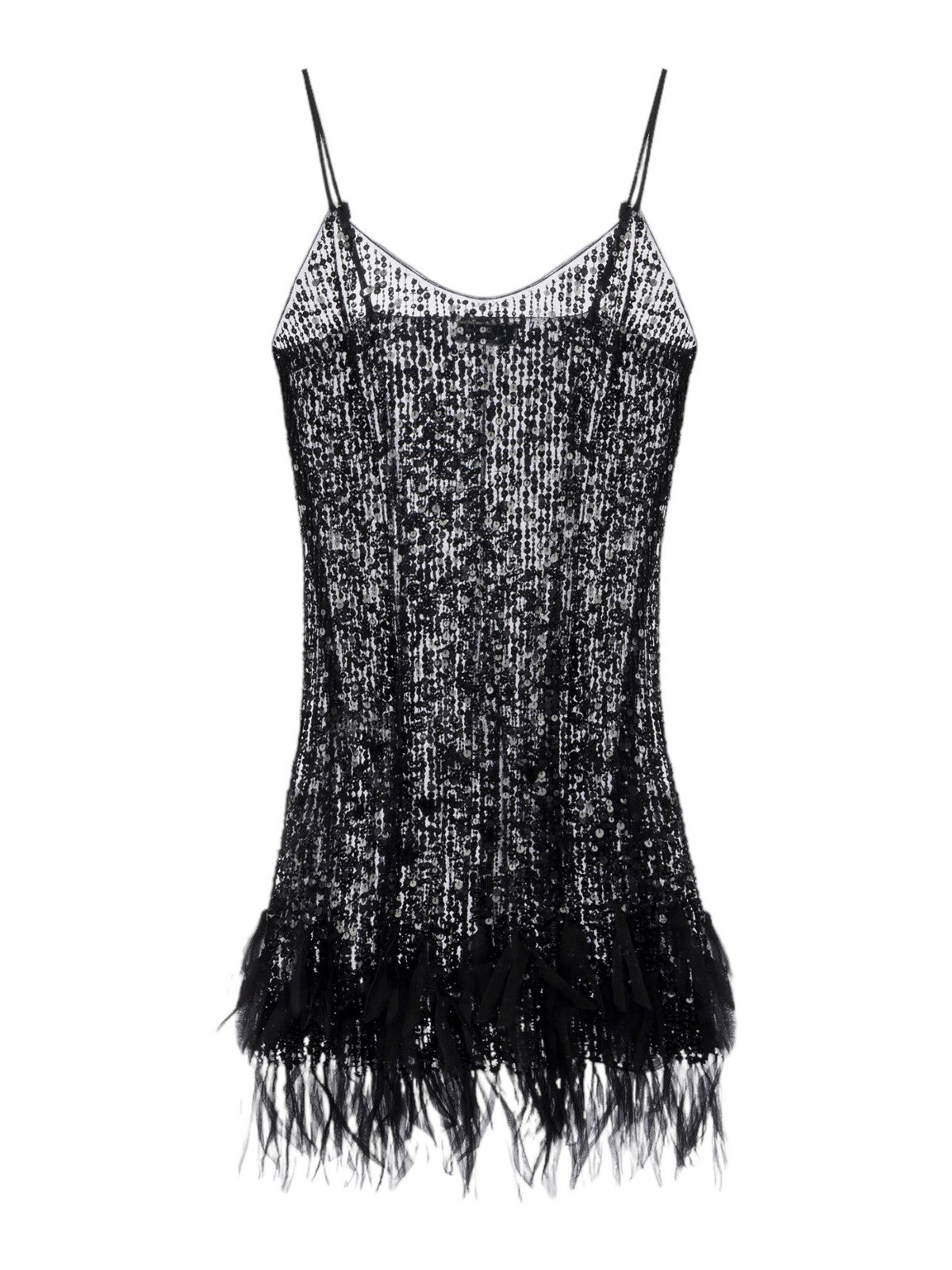 ELISABETTA FRANCHI Vestido de mujer AB62442E2 110 Negro - Estilo