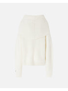 PINKO Maglione Donna Sphynx Maglia Costa Misto Moha 104493-A282 Z13 Bianco - Stilato