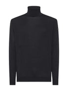 RRD Maglione dolcevita Uomo MAXELL TURTLENECK KNIT W24159 60 Blu - Stilato