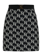 ELISABETTA FRANCHI Γυναικεία Φούστα GOS0341E2 685 Μαύρη - Ελαστική