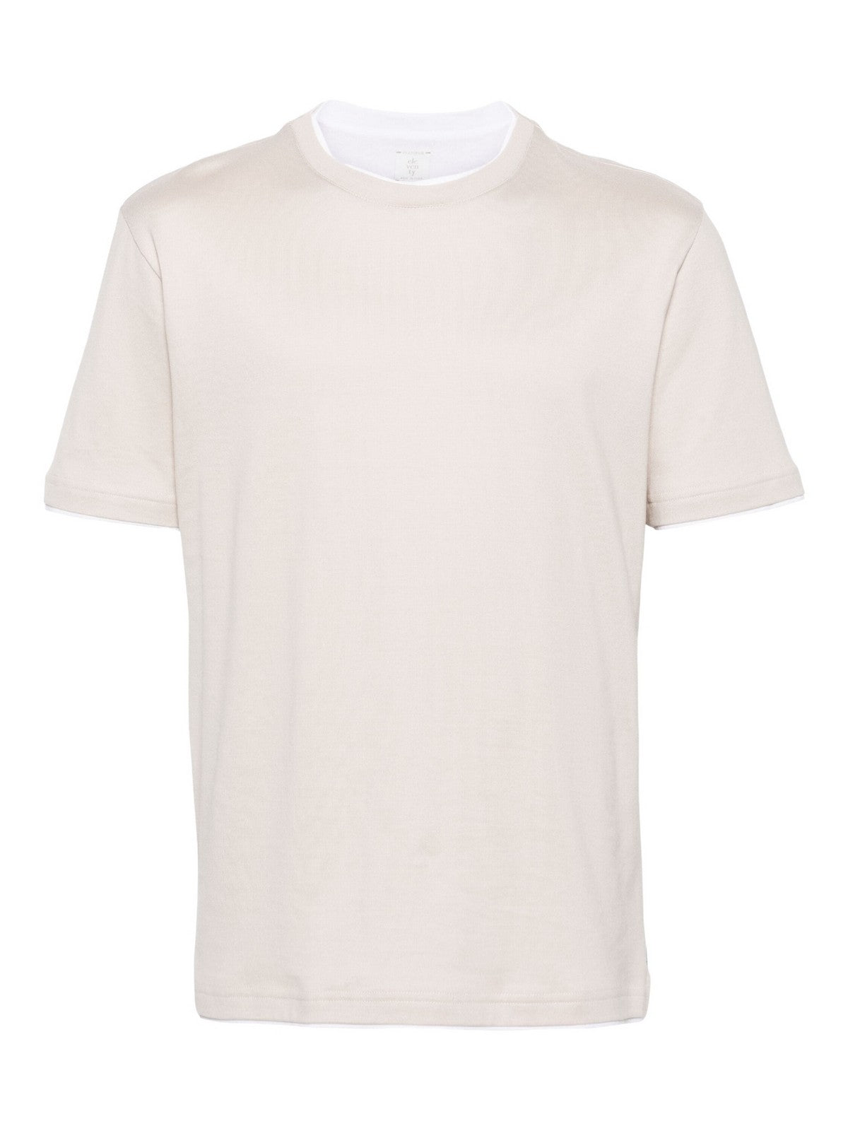 Camiseta y polo ELEVENTY para hombre I75TSHI02 TES0I201 02-01 Beige - Estilo
