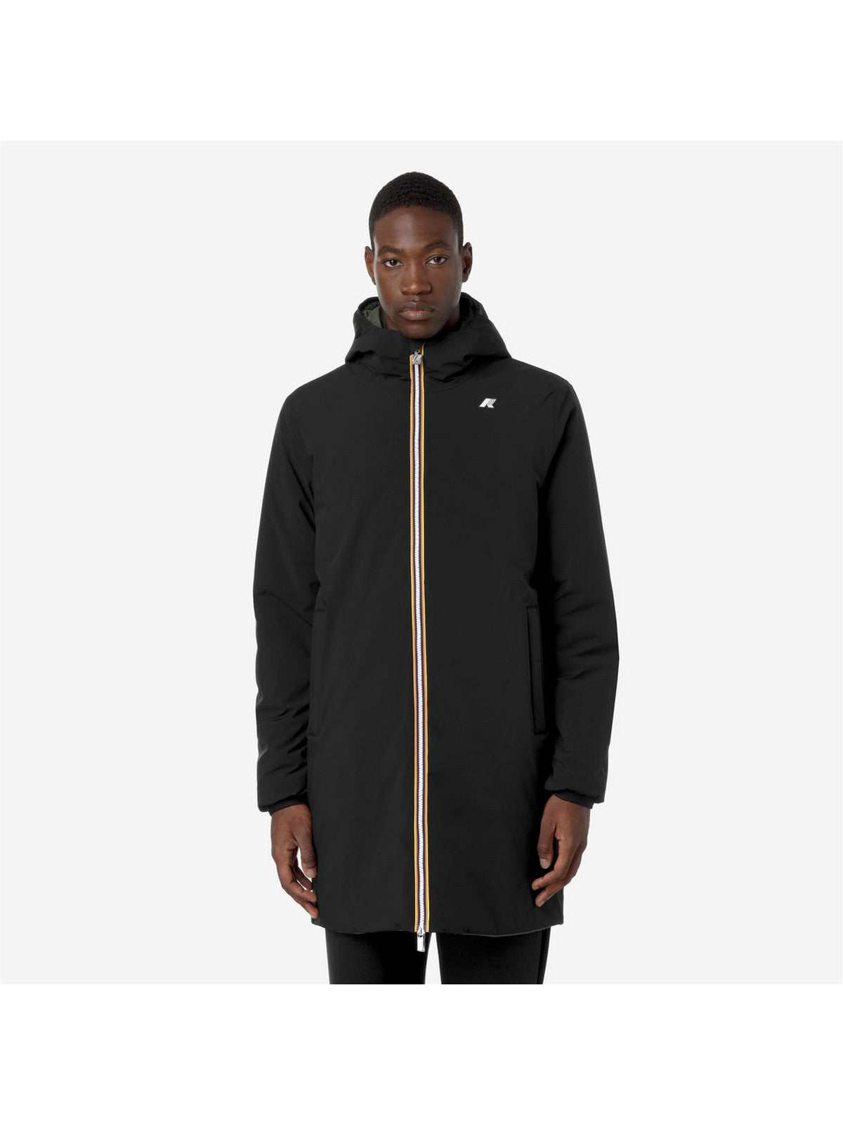 K-WAY Giubbino Uomo JACOB ST WARM DOUBLE K6128WW AH3 Nero - Stilato