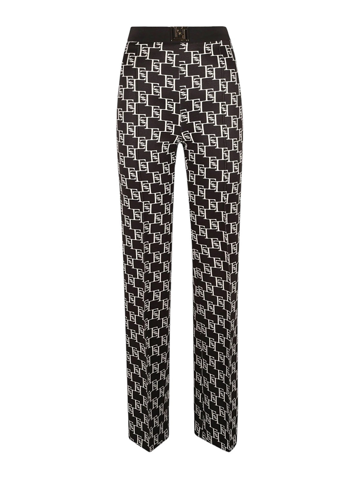 Pantalón de mujer ELISABETTA FRANCHI PAS1541E2 685 Negro - Elástico