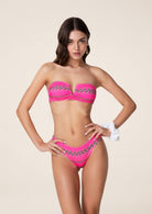 F**K Costume da bagno Donna FK24-1322X05 Rosa - Stilato