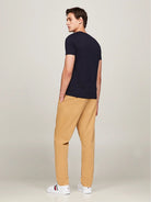 TOMMY HILFIGER Ανδρικό T-Shirt και Πόλο MW0MW11465 403 Μπλε - Στυλιζαρισμένο