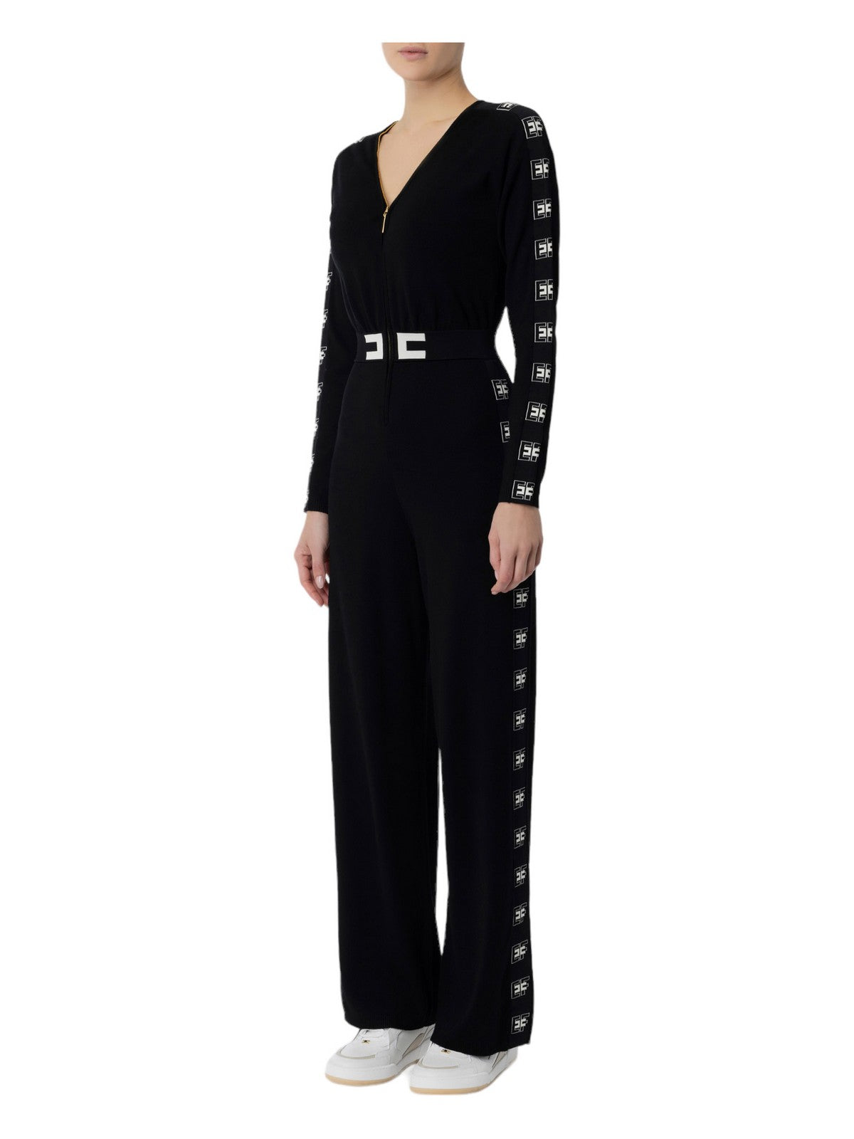 ELISABETTA FRANCHI Tuta Donna KT44S41E2 110 Nero - Stilato