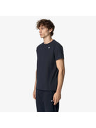 K-WAY Ανδρικό T-Shirt και Πόλο EDWING JS PEACH K2125KW K89 Μπλε - Stilato