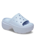 CROCS Ciabatta Donna Stomp Slide W 209346 5AF Blu - Stilato