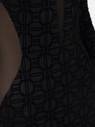 Γυναικείο Μαύρο Φόρεμα Elisabetta Franchi AB73747E2 110 - Στυλιζαρισμένο