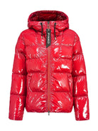 PINKO Piumino Donna Eleodoro Caban Crystal Nylon C 101597-A11K RA1 Rosso - Stilato
