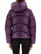 K-WAY Piumino Donna NINEV CRYSTAL CHINTZ THERMO HE K8136HW ARH Viola - Stilato