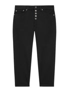 Pantalones DONDUP Koons Jewel para mujer DP268B BS0030D PTD 999 Negro - Estilo