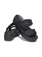 CROCS Ciabatta Donna Brooklyn sandal low 207431 001 Nero - Stilato