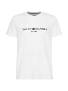 TOMMY HILFIGER Ανδρικό T-Shirt και Πόλο MW0MW11465 118 Λευκό - Στυλιζαρισμένο