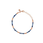 Alisei Bracciale Donna Cristalli Blu e Palline Sfaccettate - B339 - Stilato