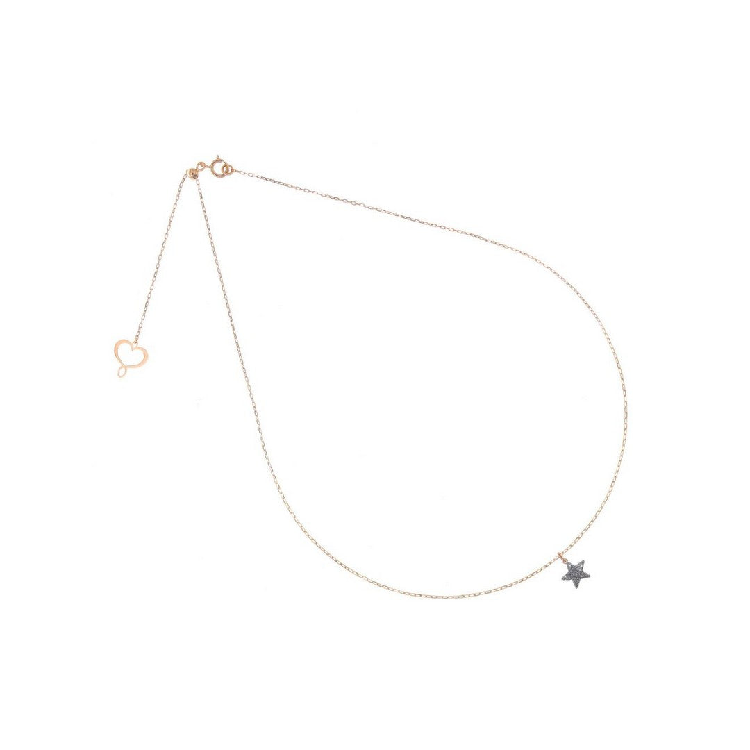 Maman et Sophie Girocollo Donna Stella Pendente Polvere Cromo - ghpow3pk - Stilato