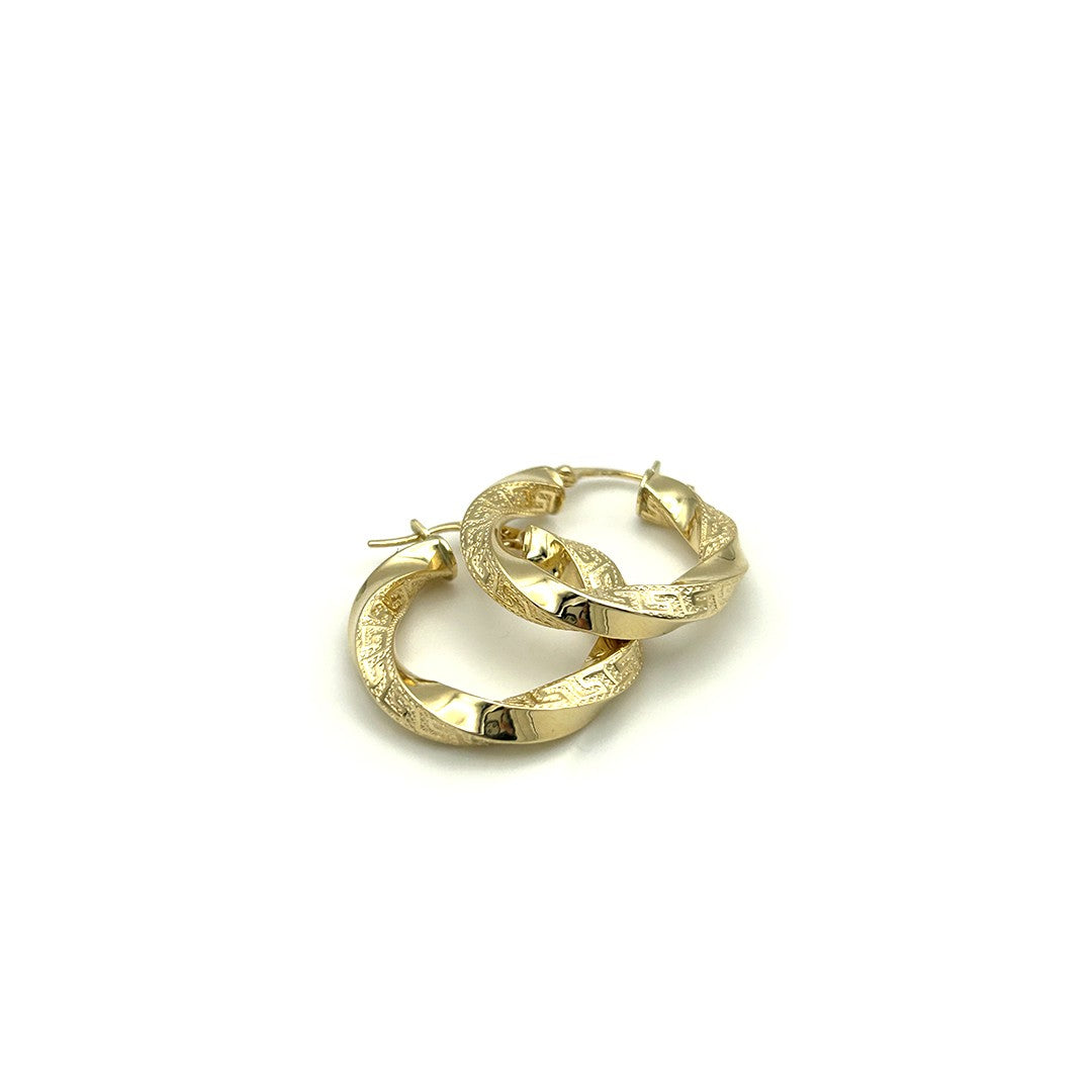 Orecchini Oro Giallo 18k Gold House De Patto OR13 - Stilato