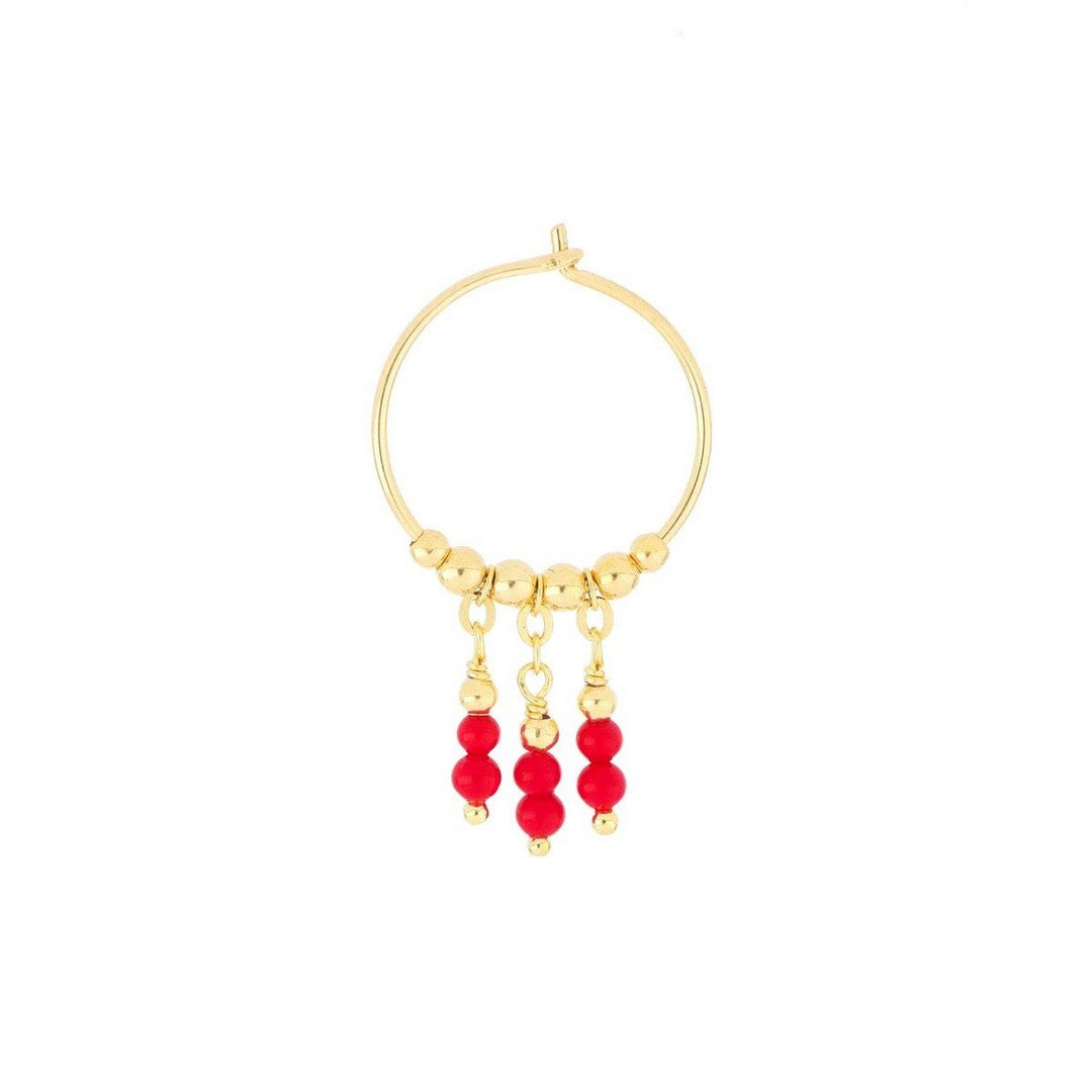 Pendientes de mujer Maman et Sophie Aro pequeño Mia África y Coral - ormaf0co - Styled