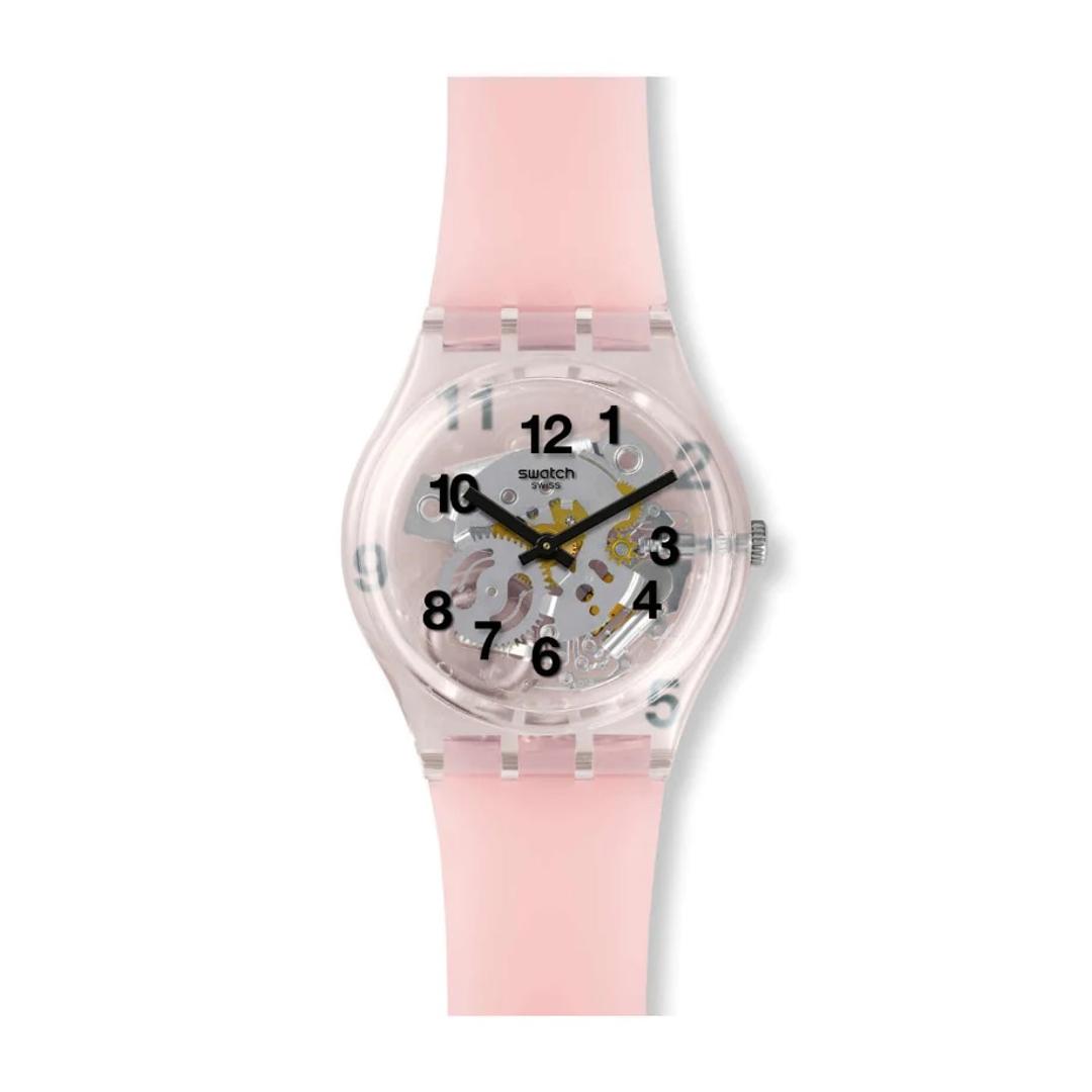 Reloj Swatch para mujer con diseño de tablero rosa - GP158 - Stilato
