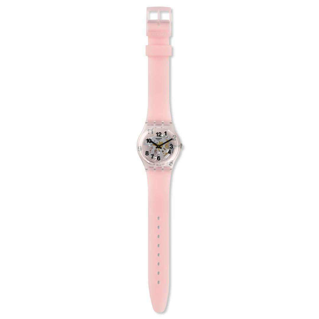 Reloj Swatch para mujer con diseño de tablero rosa - GP158 - Stilato