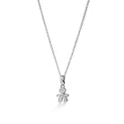 Ciondolo Bimbo leBebè I Pavé Mini Oro Bianco e Diamanti - LBB153 - Stilato