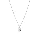 Ciondolo Bimba leBebè Le Briciole Oro Bianco e Diamante - LBB334 - Stilato