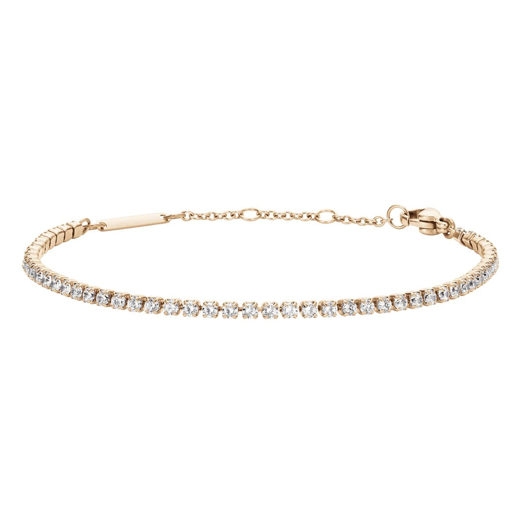 Bracciale Tennis Donna Daniel Wellington Oro Rosa - DW00400387 - Stilato