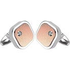 Zancan Gemelli Uomo in acciaio - EHG042 - Stilato