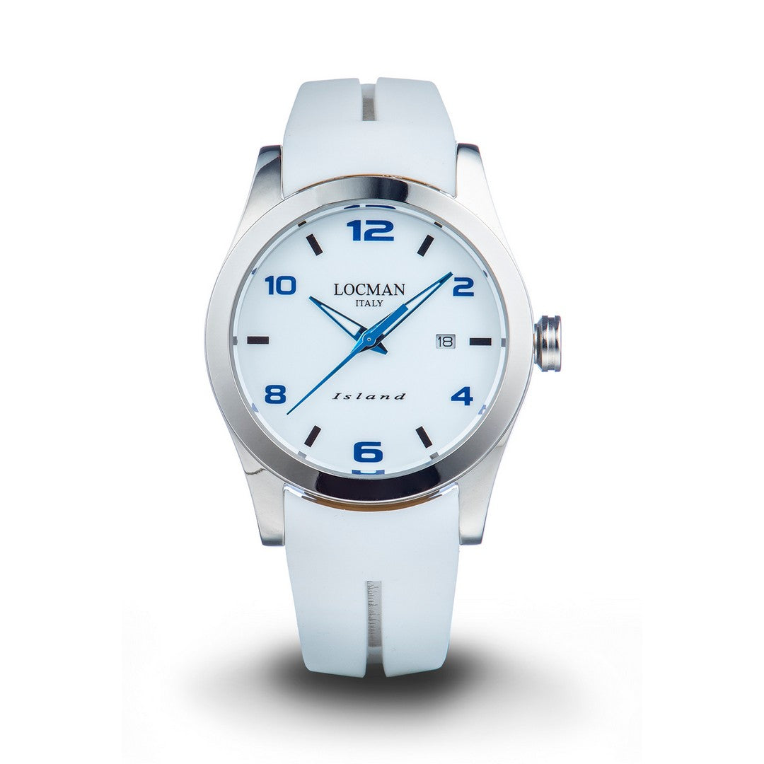 Reloj para hombre Locman Solotempo Island - 0613A08S-00WHBLSW - Stilato