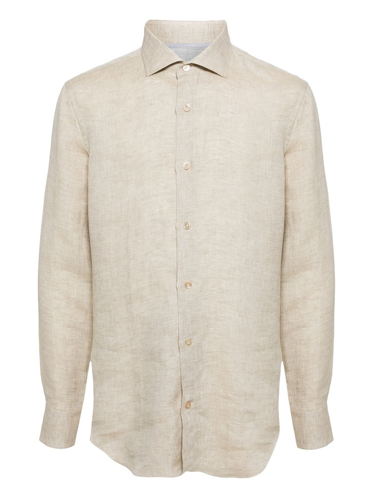 Camisa de hombre ELEVENTY I75CAMH11 TES0I165 02 Beige - Estilo