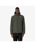 K-WAY Giubbino Uomo JACK ST WARM DOUBLE K6128VW AH3 Nero - Stilato