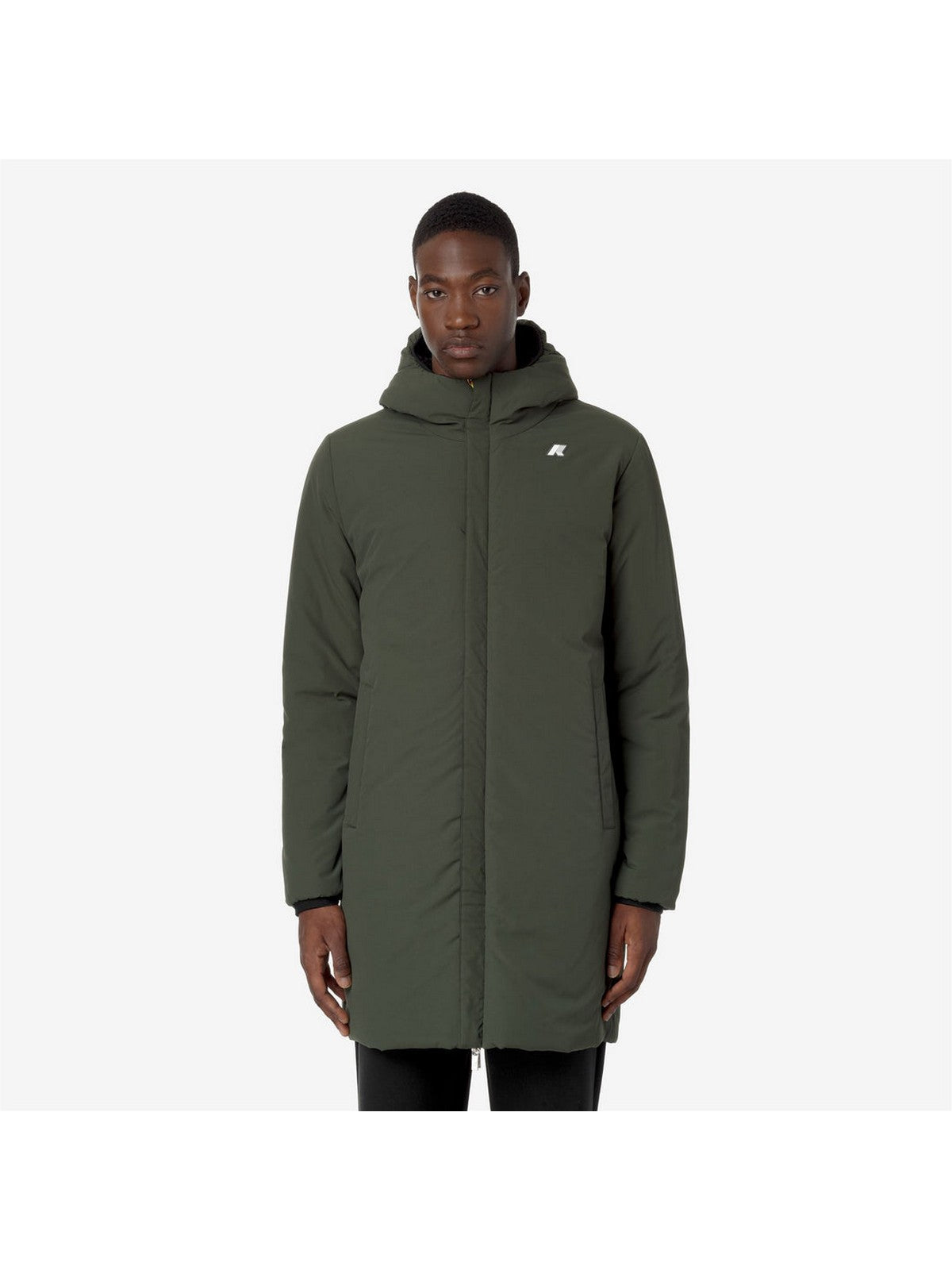 K-WAY Giubbino Uomo JACOB ST WARM DOUBLE K6128WW AH3 Nero - Stilato