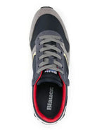 BLAUER Sneaker Uomo DIXON02 S4DIXON02/NYS NVY/RED Blu - Stilato